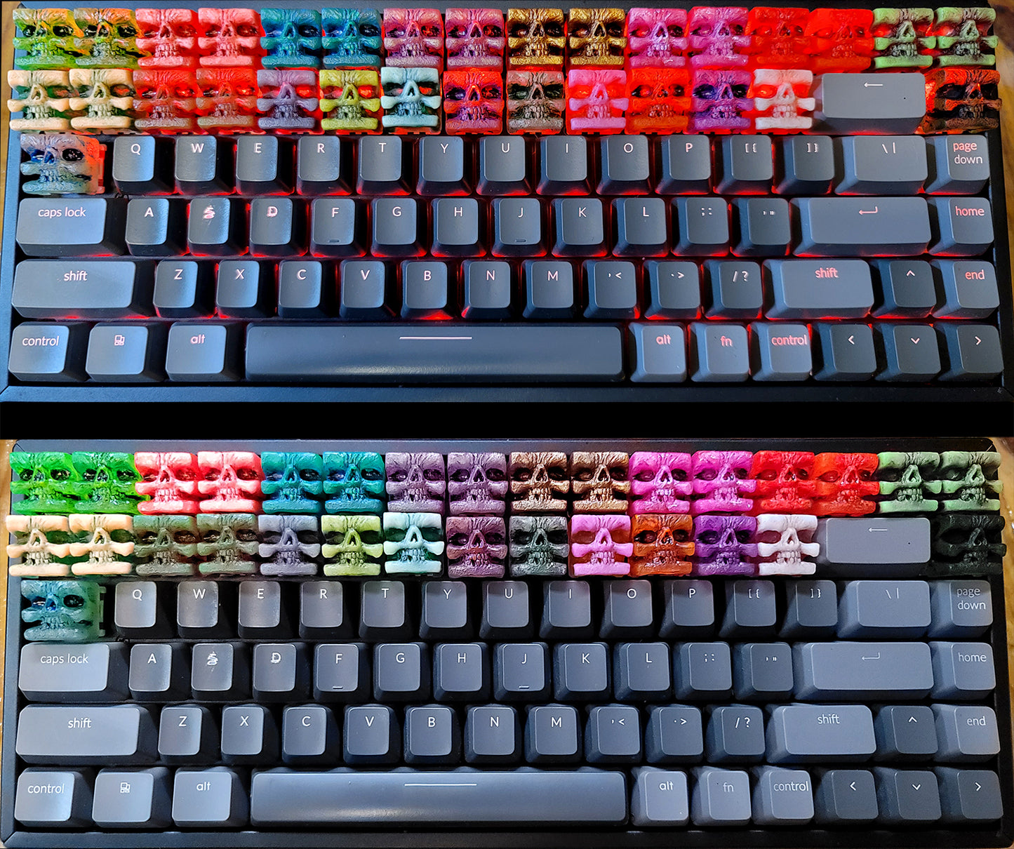 SKULLCUBE - Resin Keycap