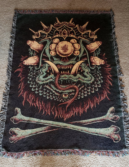King Creep Woven Blanket