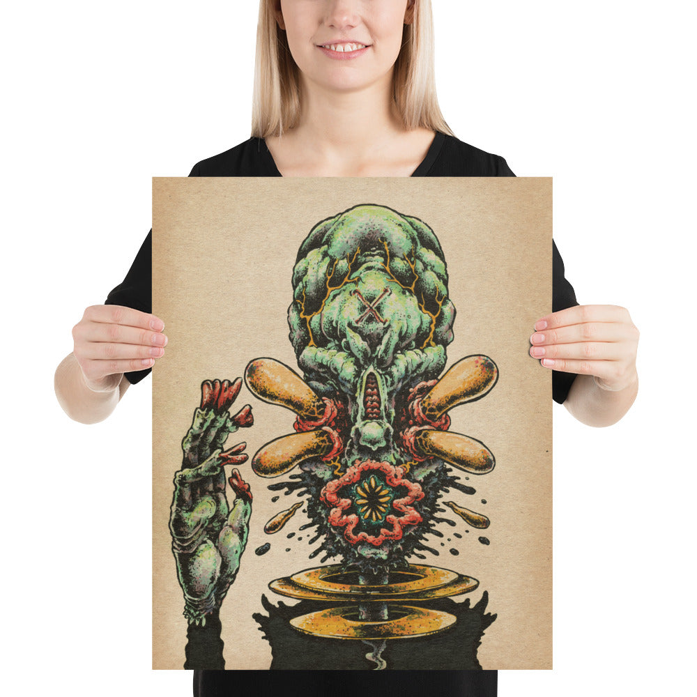 Alien Leech Print