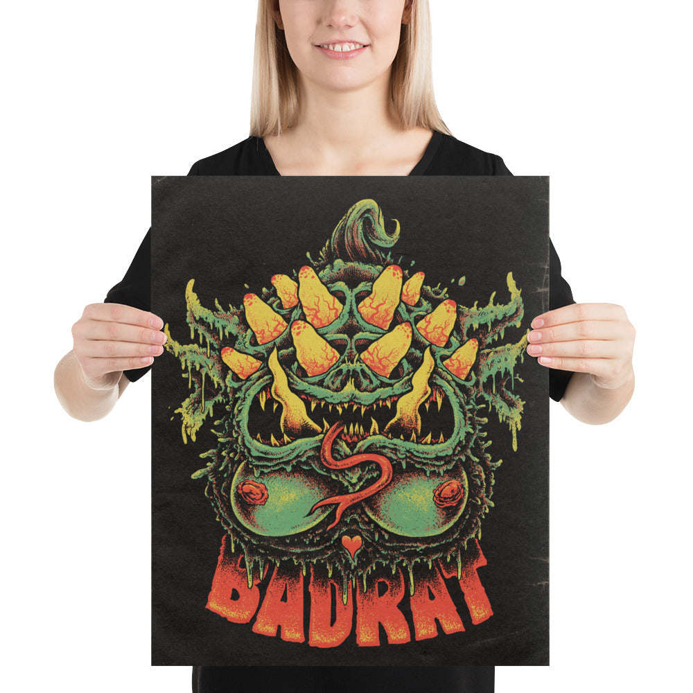 BADRAT the RADBAT Print