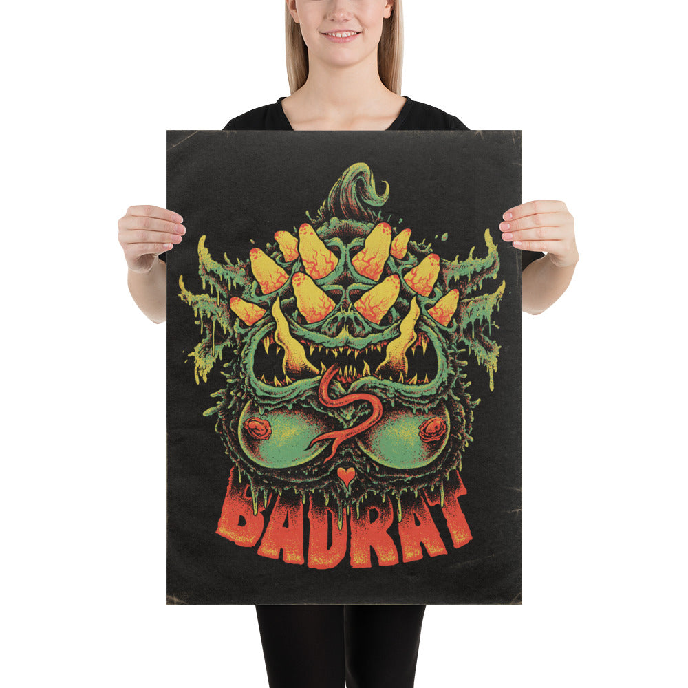 BADRAT the RADBAT Print