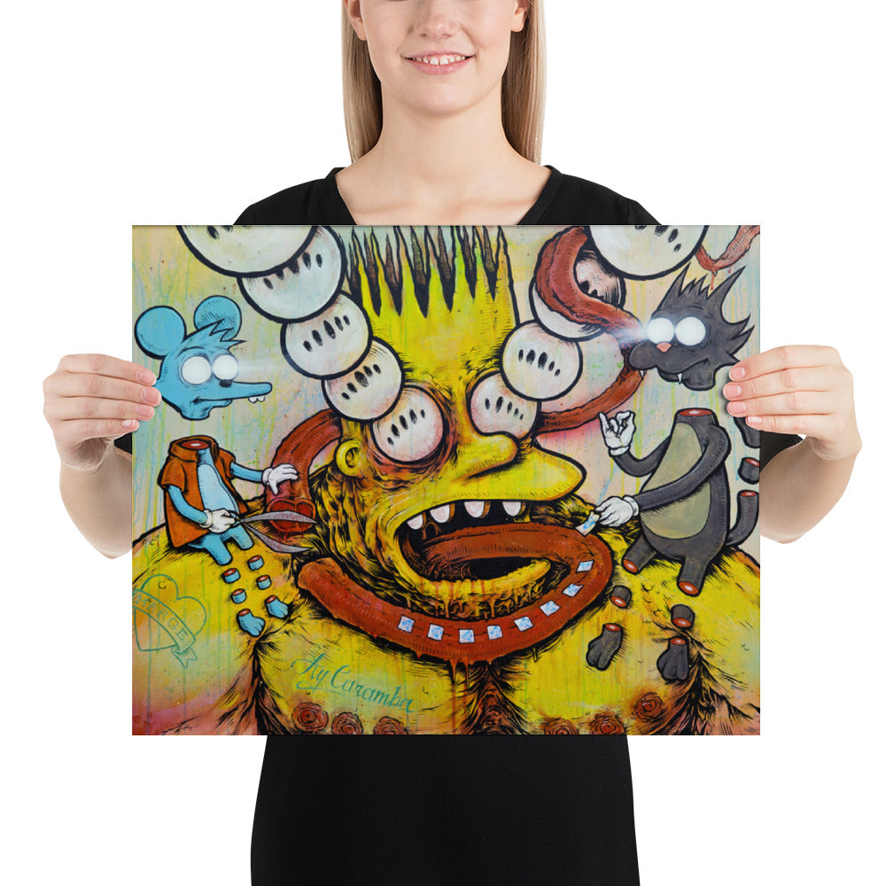 Bootleg Bart on ACID print