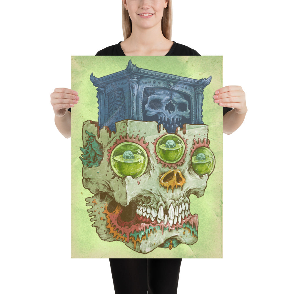 Skull King Print