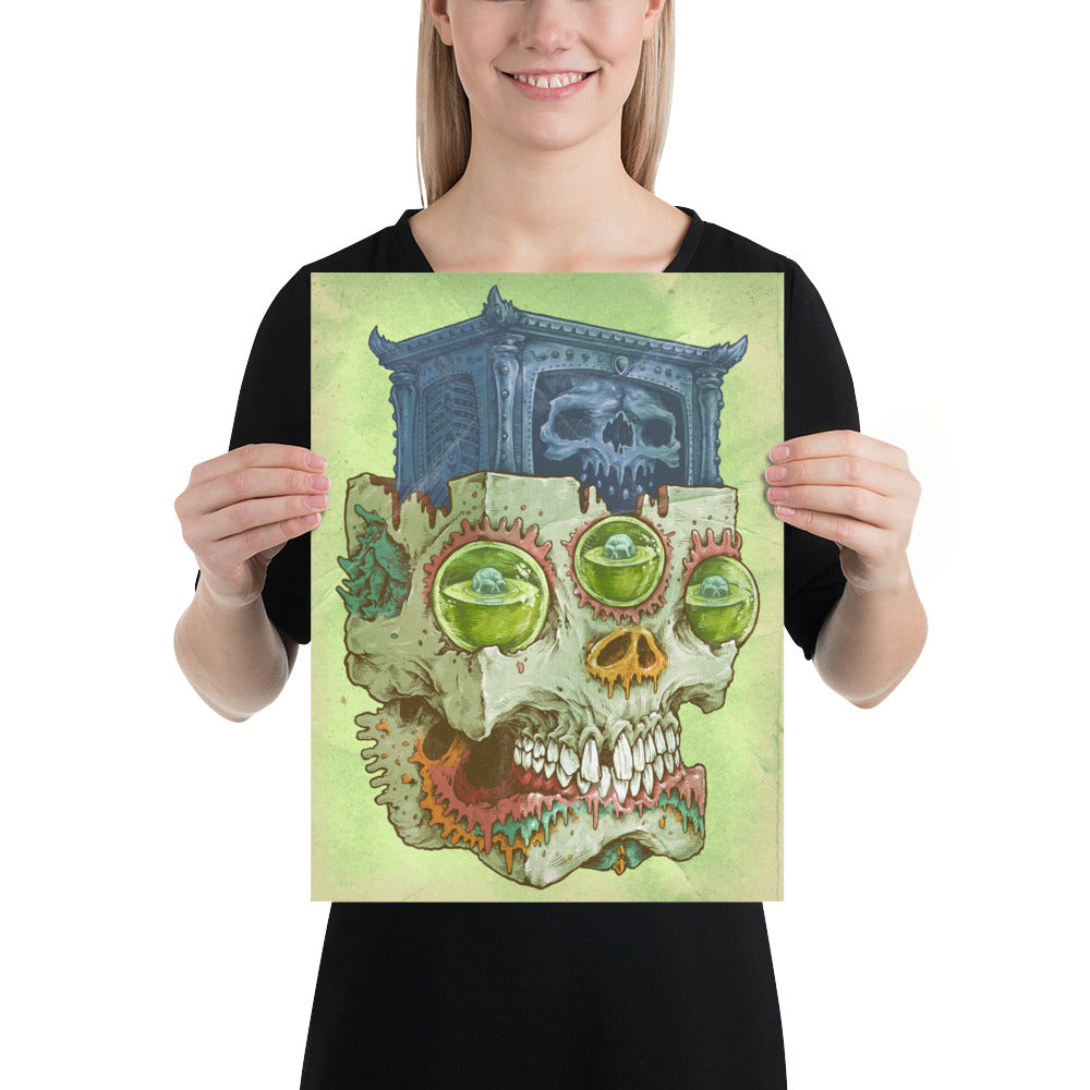 Skull King Print