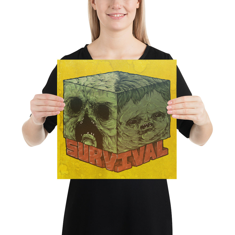 Minecraft Survival Print