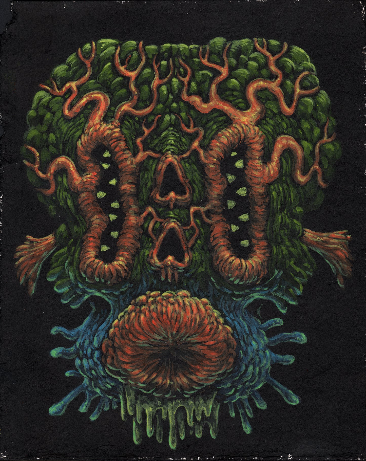 Time Wizard Alien Print