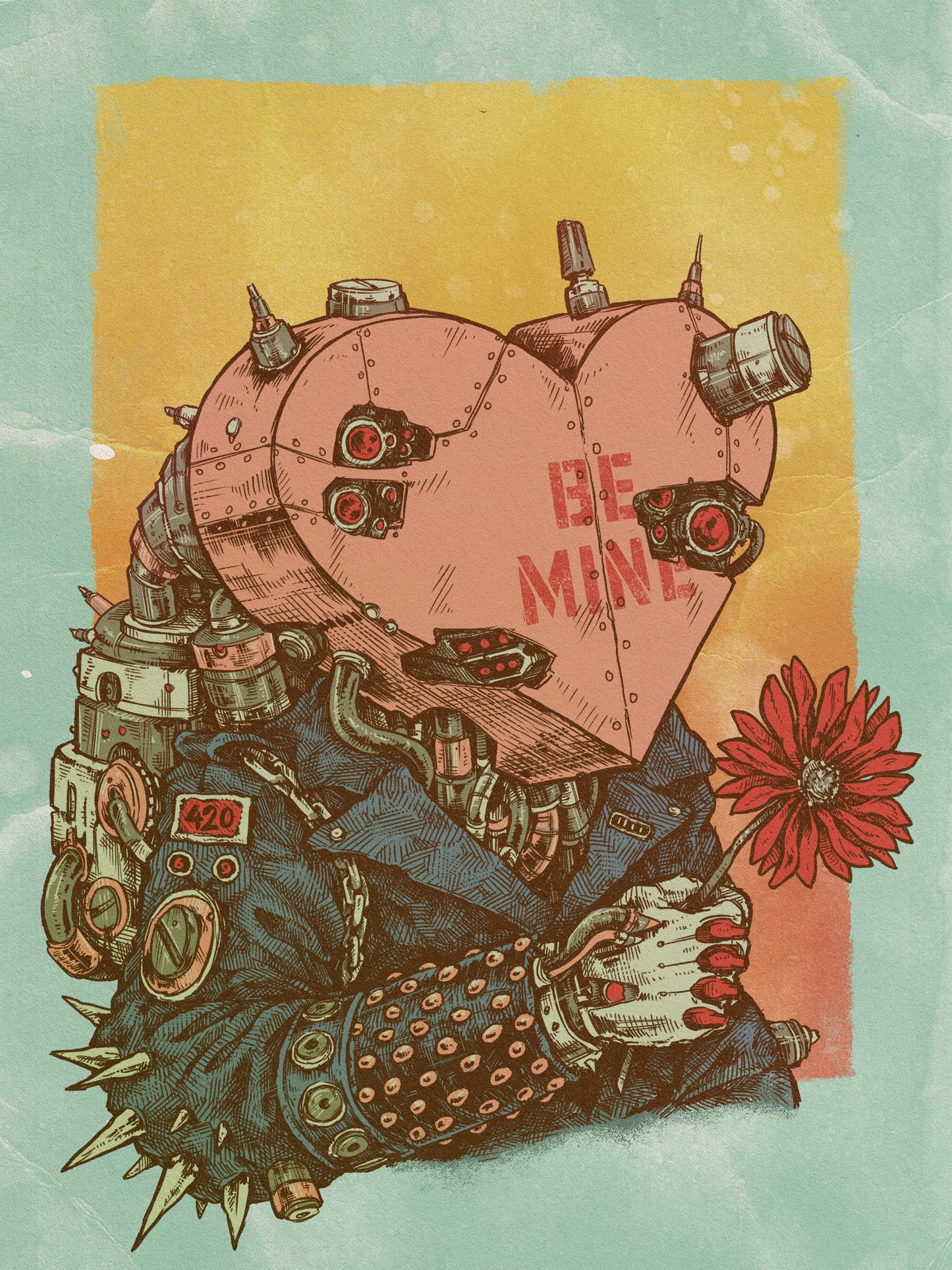 SCUMBOT Love Print