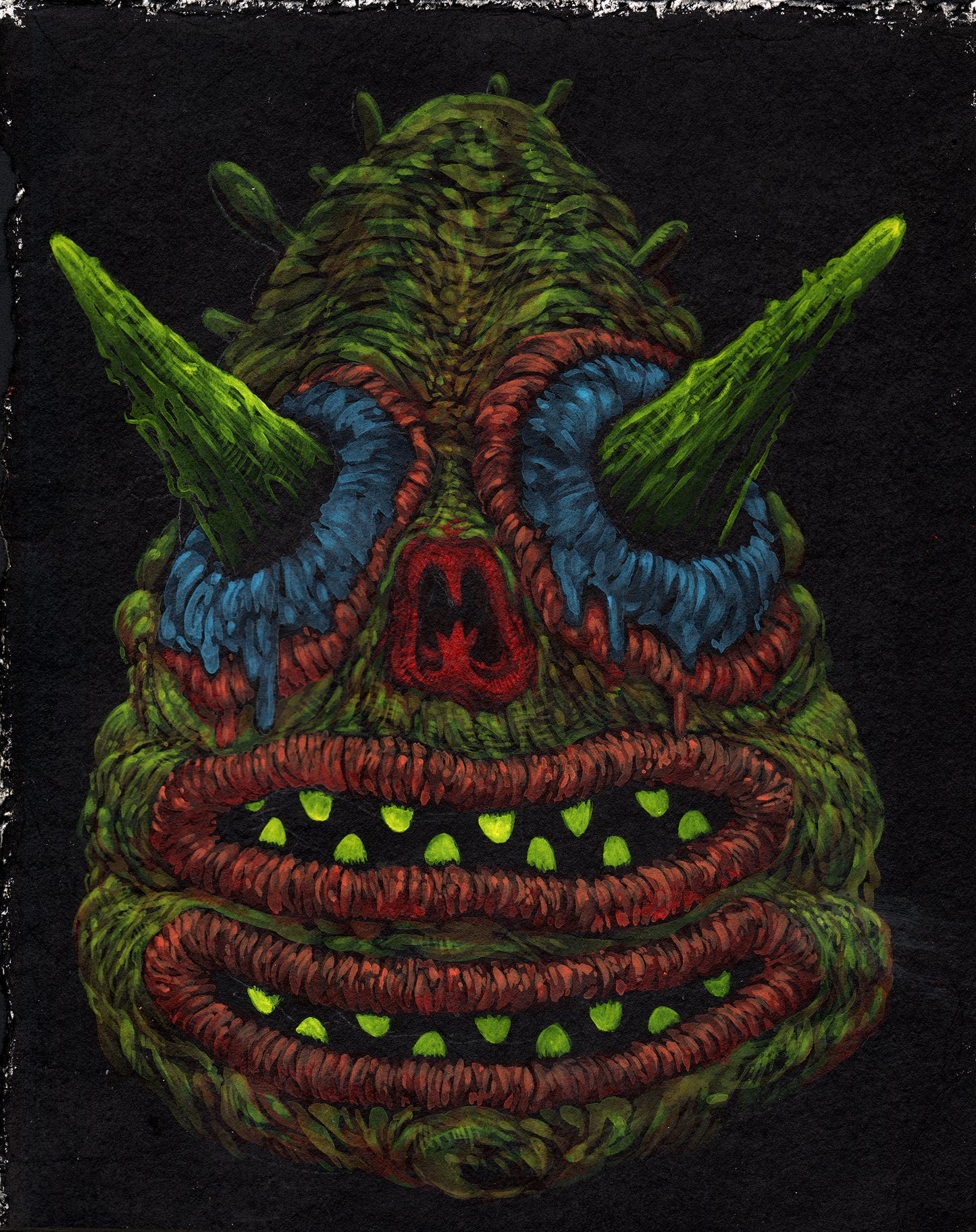 Spike Eyes Print