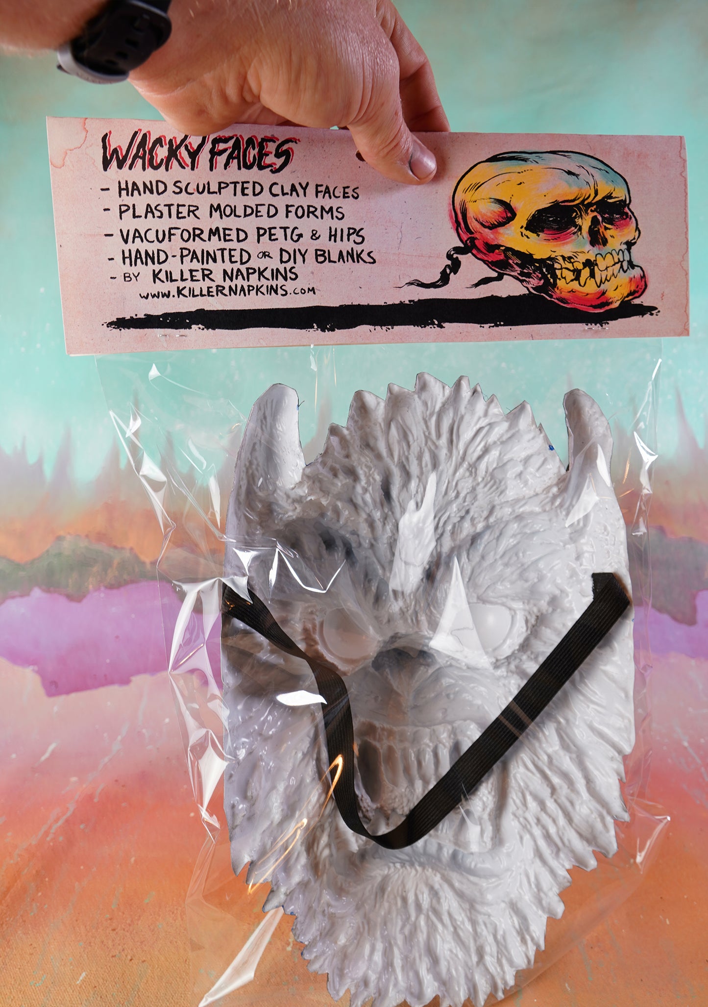 Wolf Guy - Wacky Faces- Vac Mask