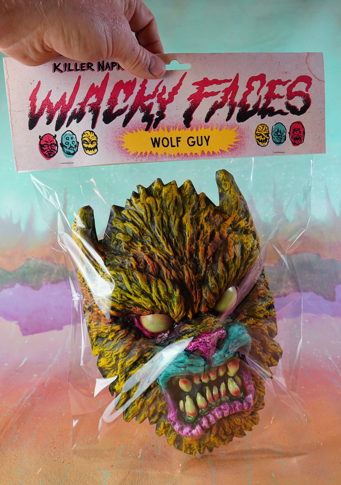 Wolf Guy - Wacky Faces -  Vac Mask