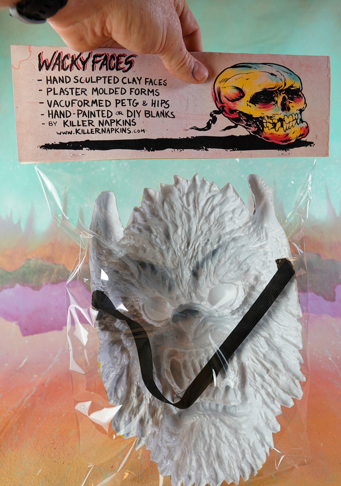 Wolf Guy - Wacky Faces -  Vac Mask