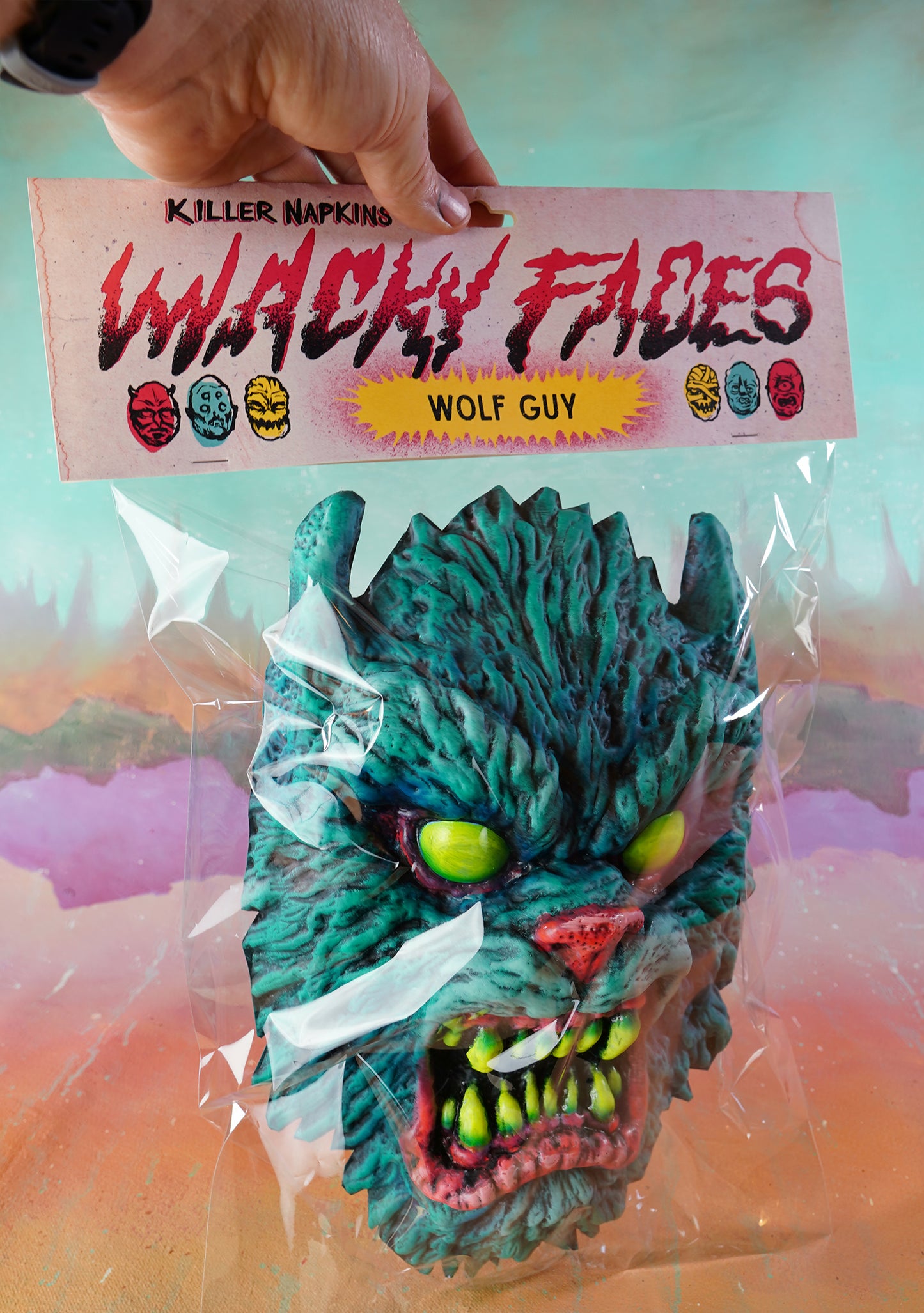 Wolf Guy - Wacky Faces -  Vac Mask