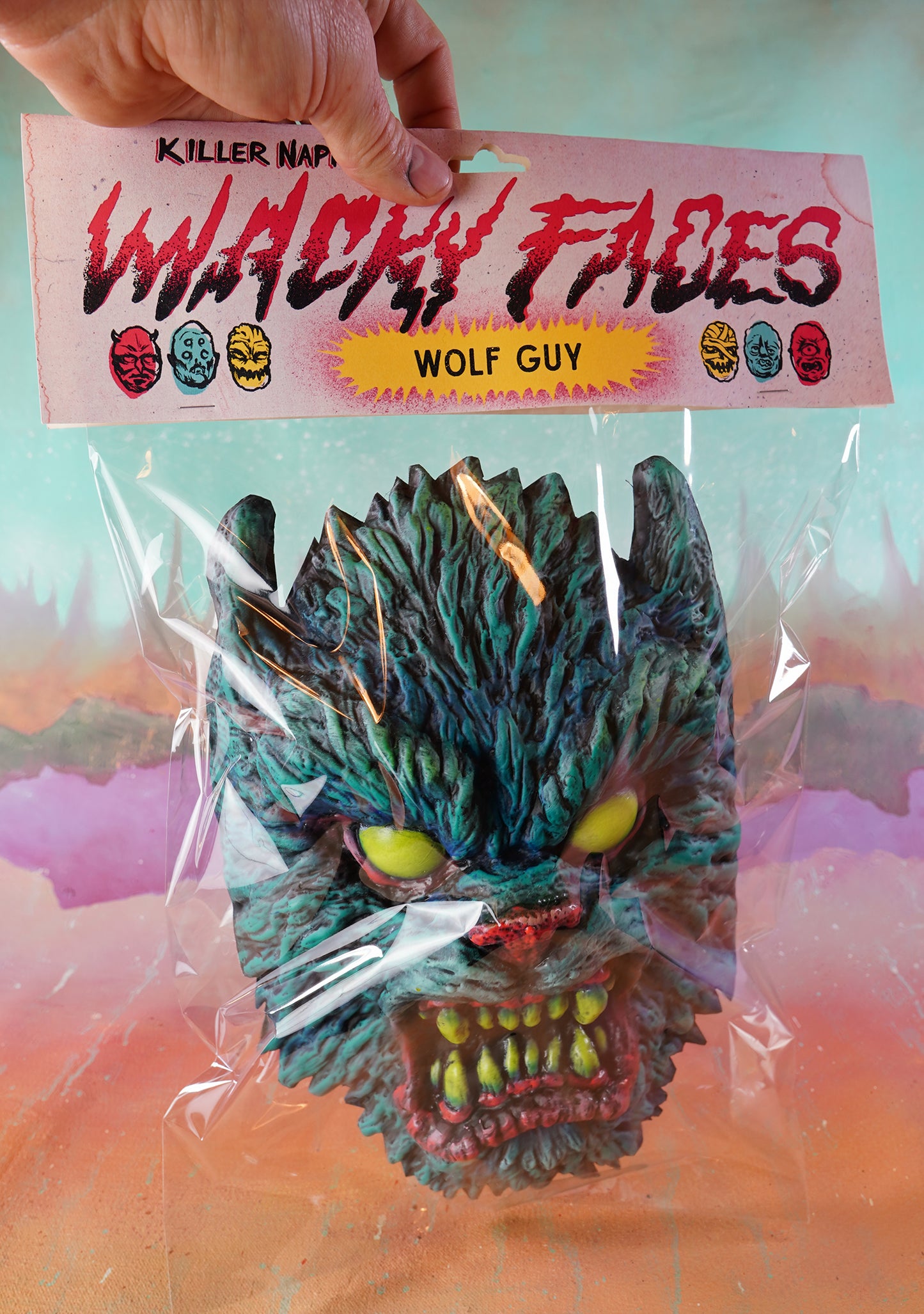 Wolf Guy - Wacky Faces- Vac Mask