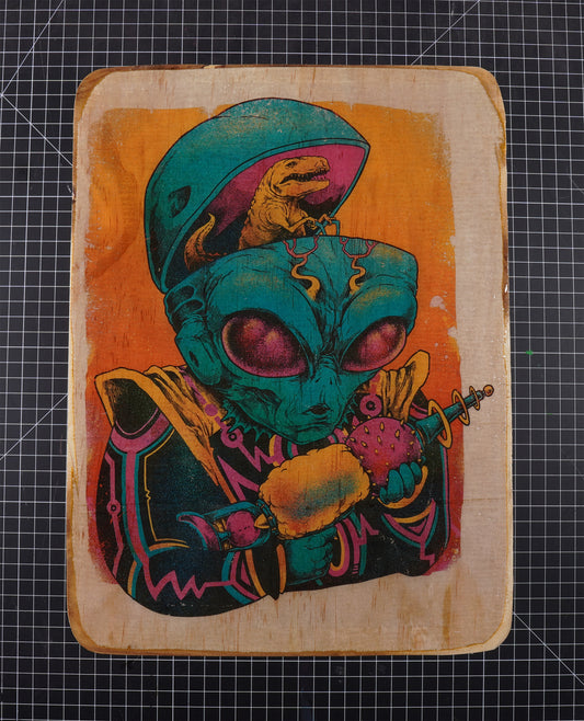 Dino Drivers - Wood Transfer