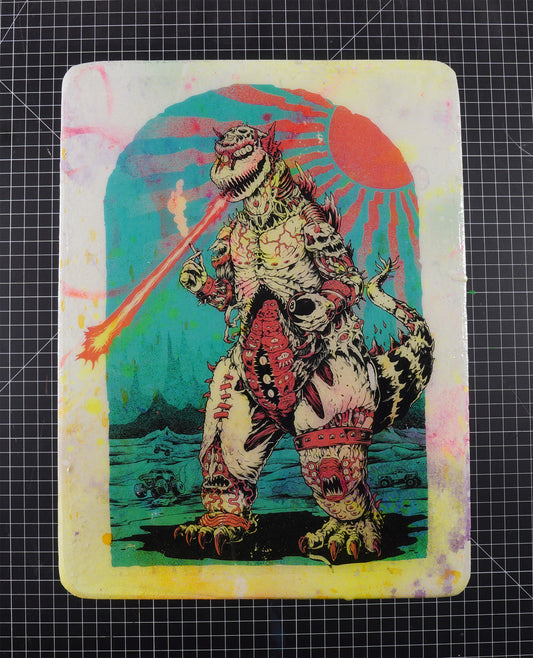 MUTATED KING - Wood Transfer