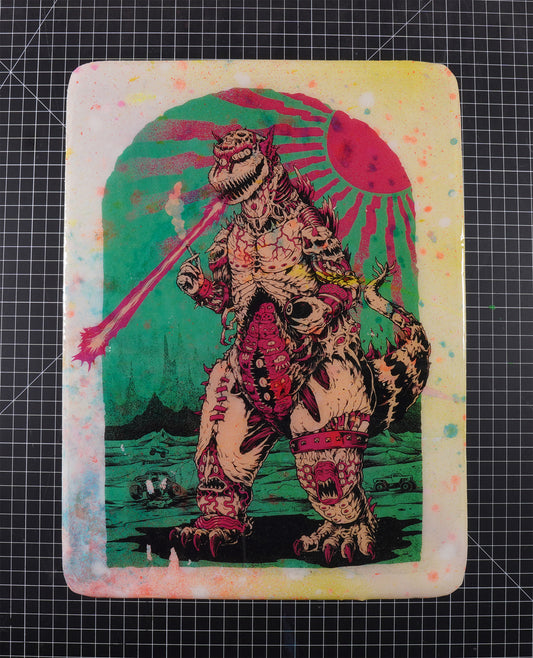 MUTATED KING - Wood Transfer