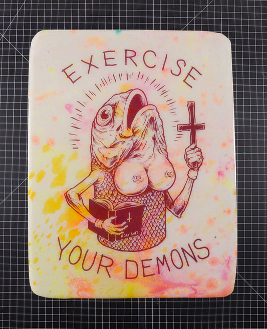 Exercise Your Demons - Wood Transfer