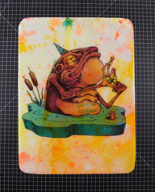 Believe in Yourself - Wood Transfer