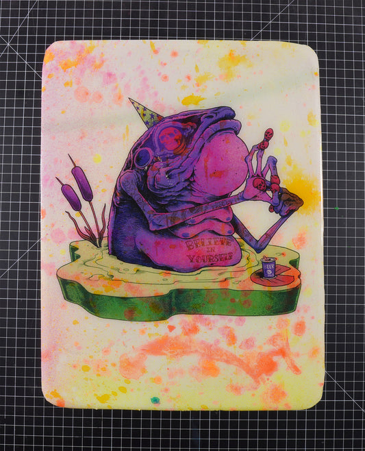 Believe in Yourself - Wood Transfer