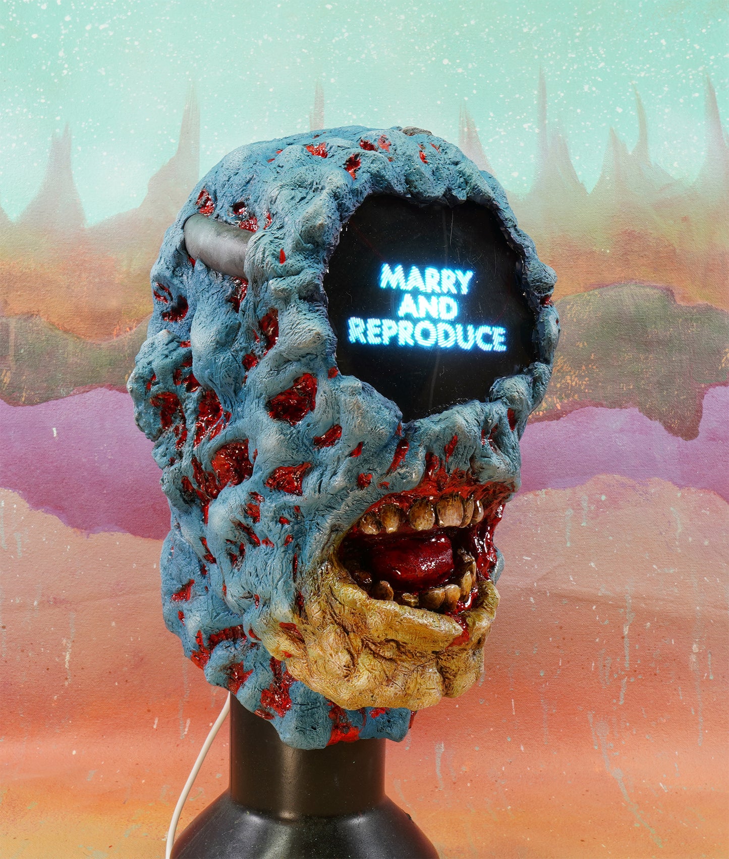 THEY LIVE! - Mutant Cyber-Raider - Latex Mask