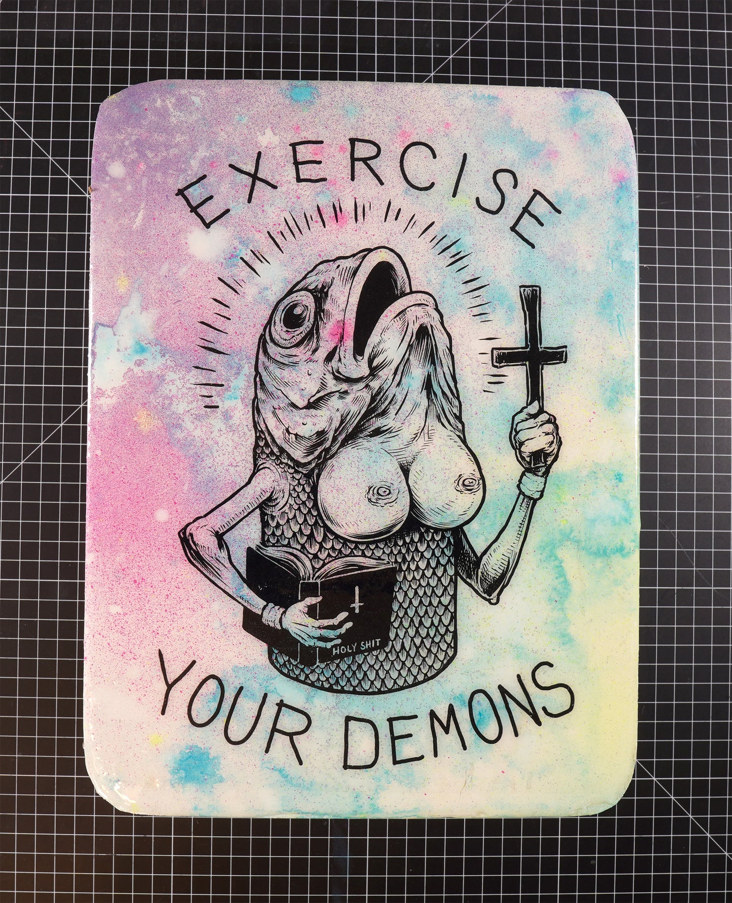 Exercise Your Demons - Wood Transfer