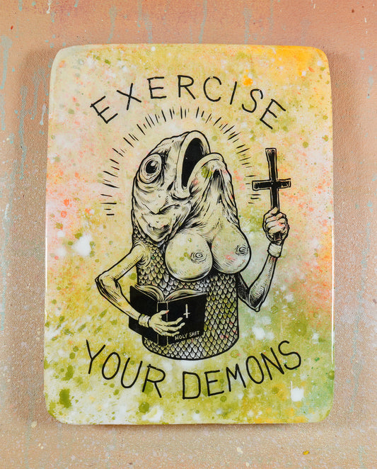 Exercise Your Demons - Wood Transfer