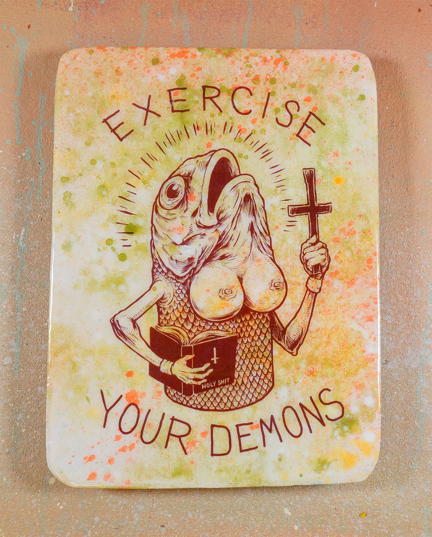 Exercise Your Demons - Wood Transfer