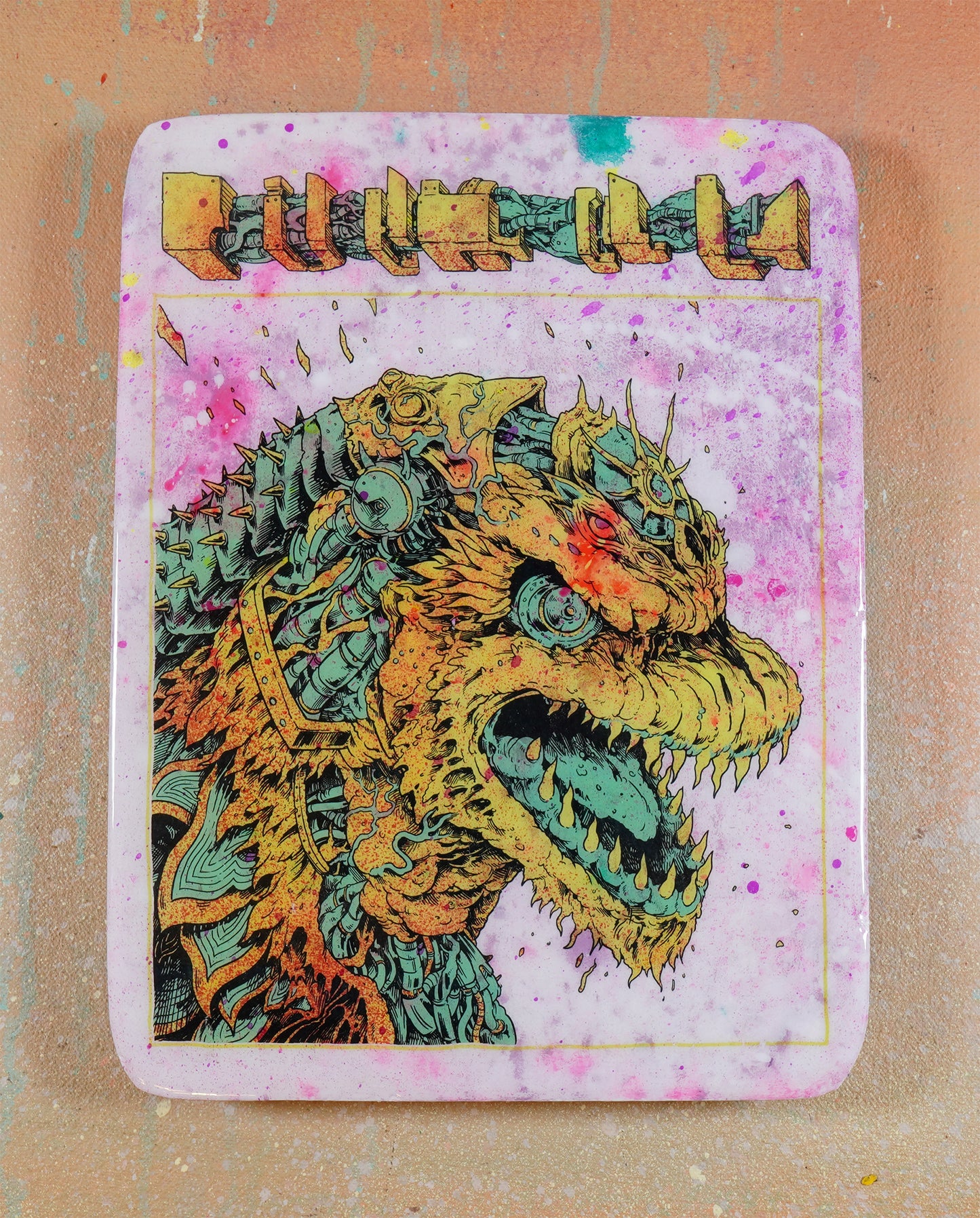 God Mess - Wood Transfer