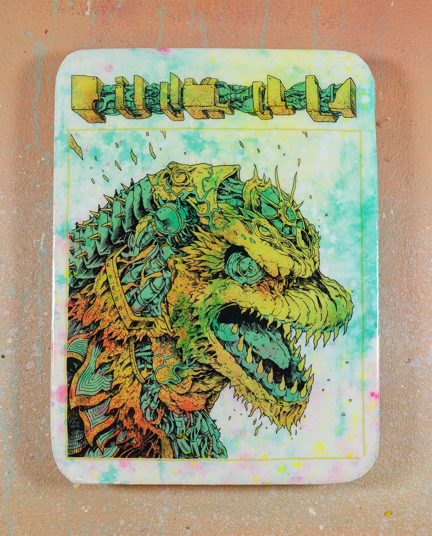 God Mess - Wood Transfer