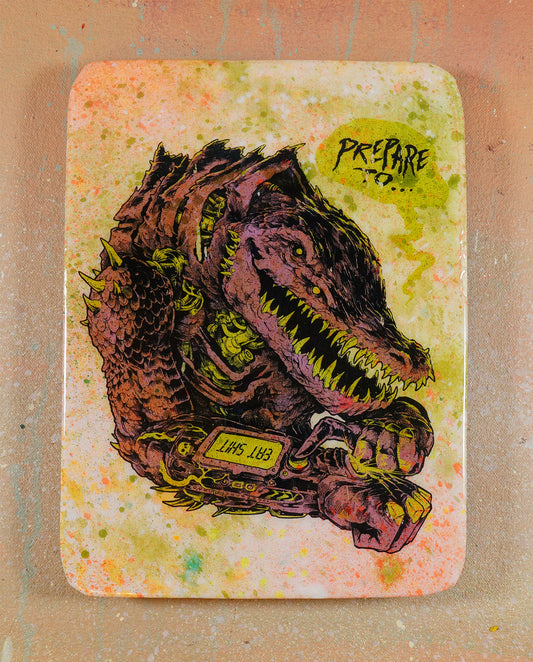 Eat Shit - Wood Transfer