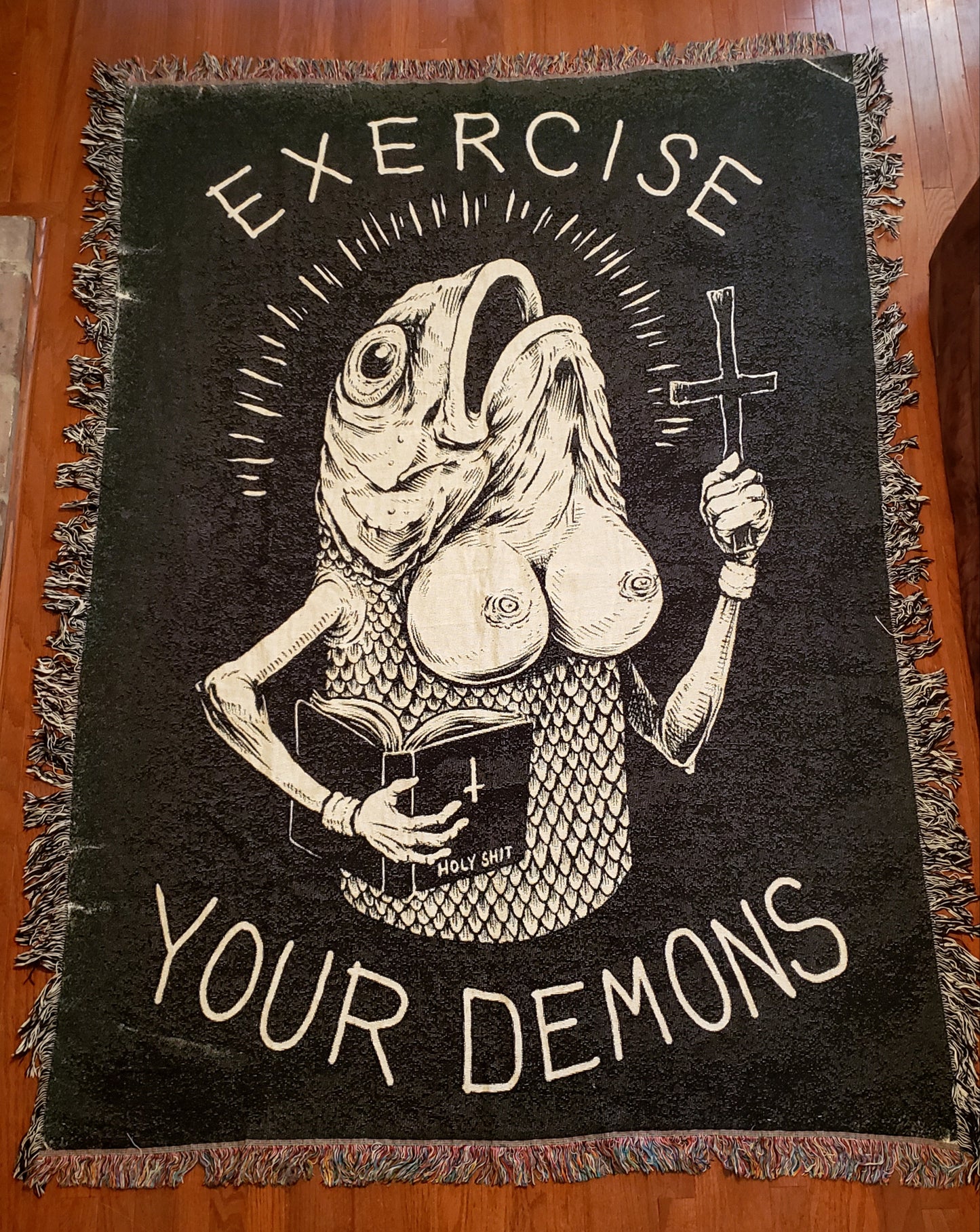 Exercise Your Demons Blanket