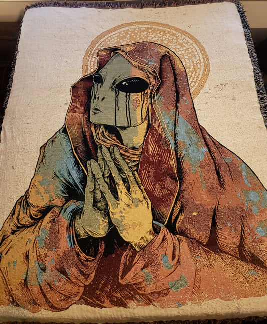 Mary Alien Woven Blanket