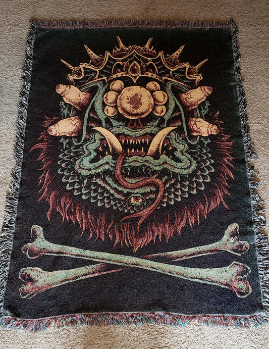 King Creep Woven Blanket
