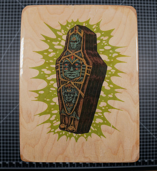 The Sarcophagus - Wood Transfer