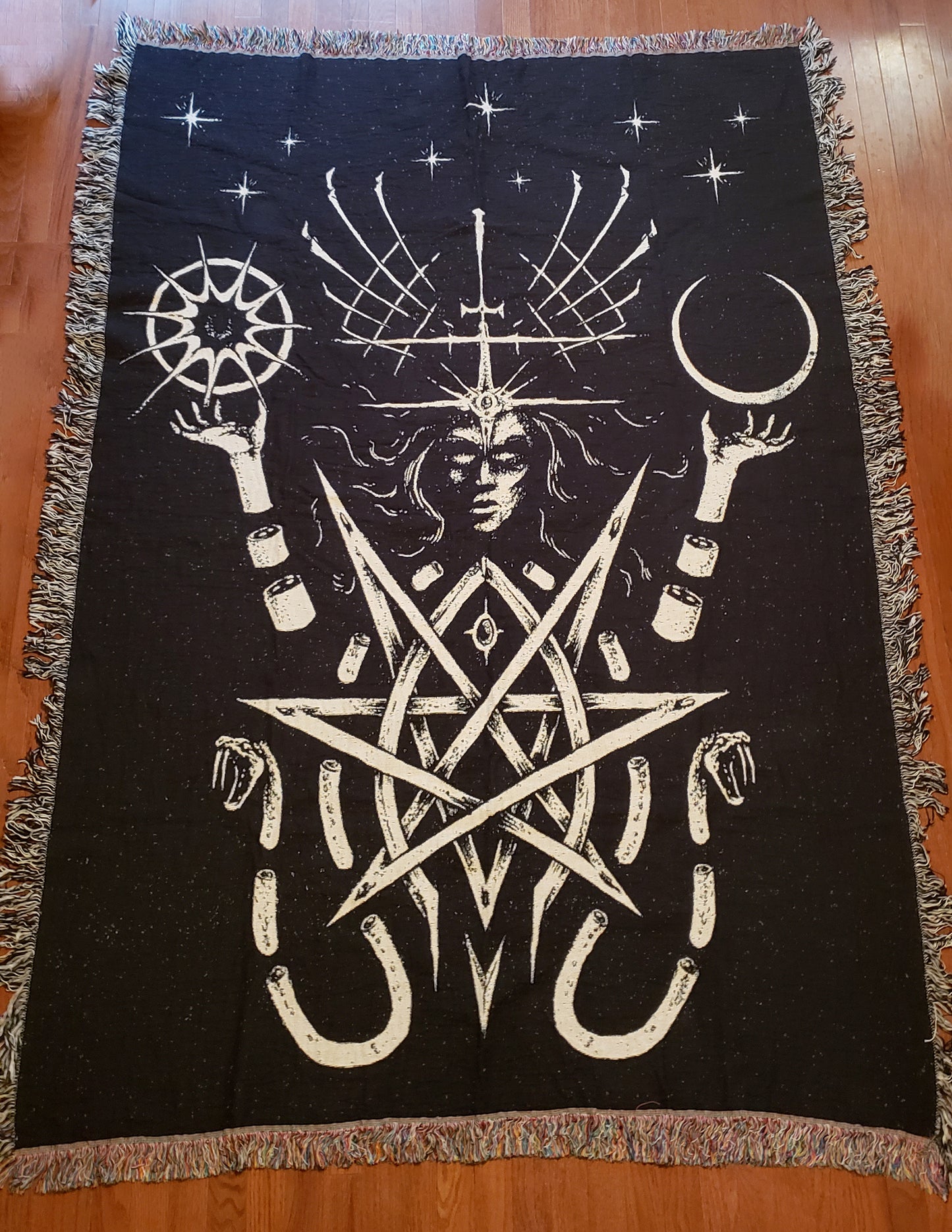 The Witch Woven Blanket
