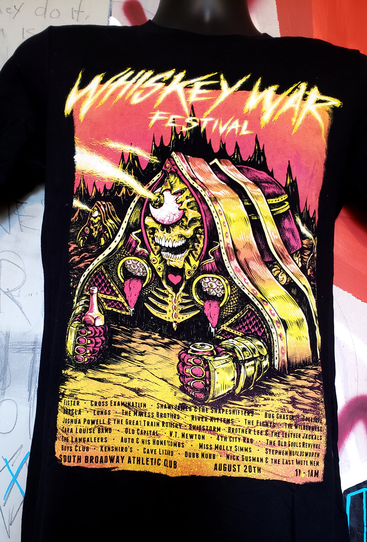 Whiskey War Fest 2016 T-Shirt